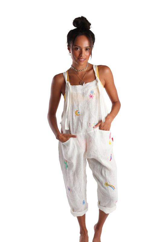Groovy Linen Jumpsuit