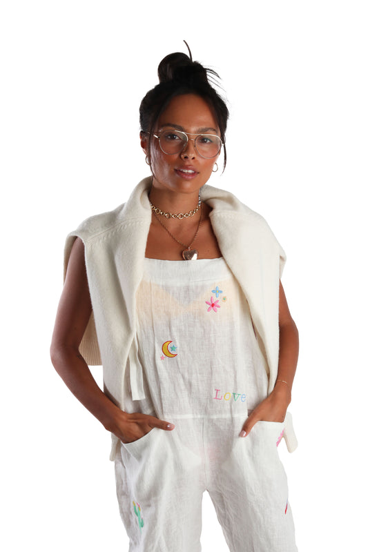 Groovy Linen Jumpsuit