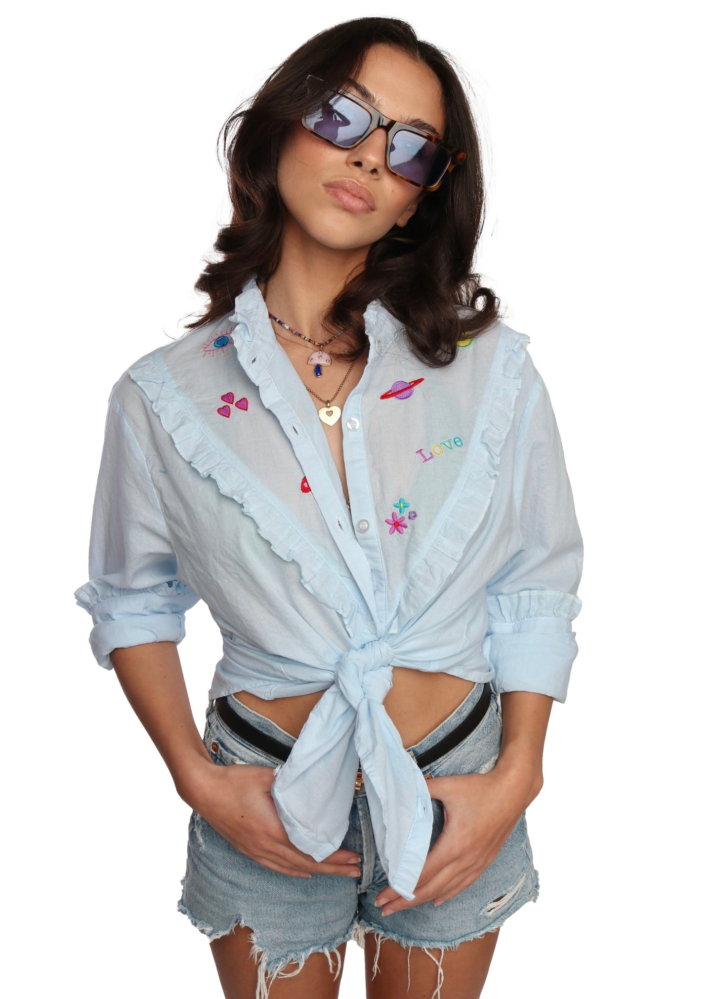 Aqua Perri Shirt