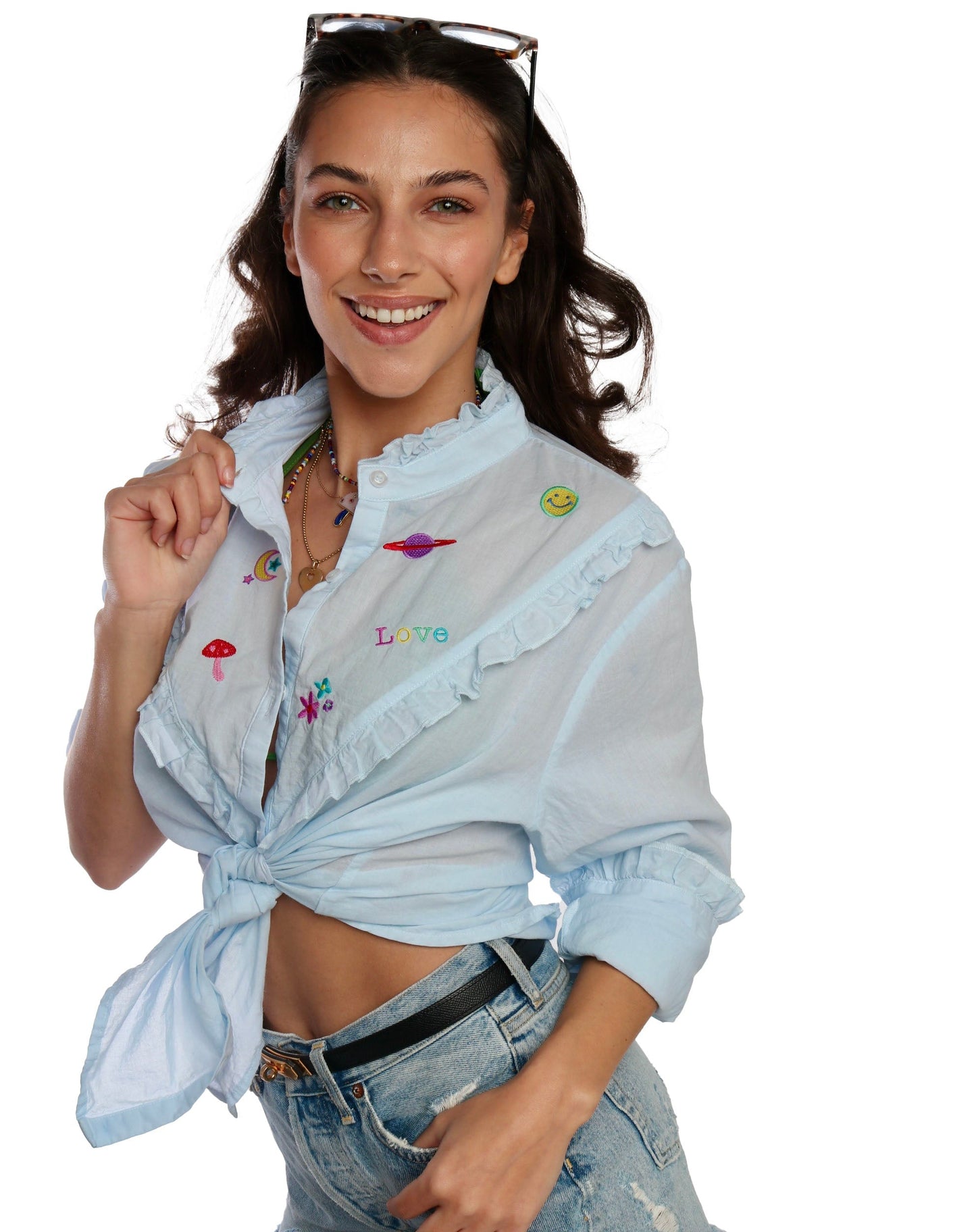 Aqua Perri Shirt