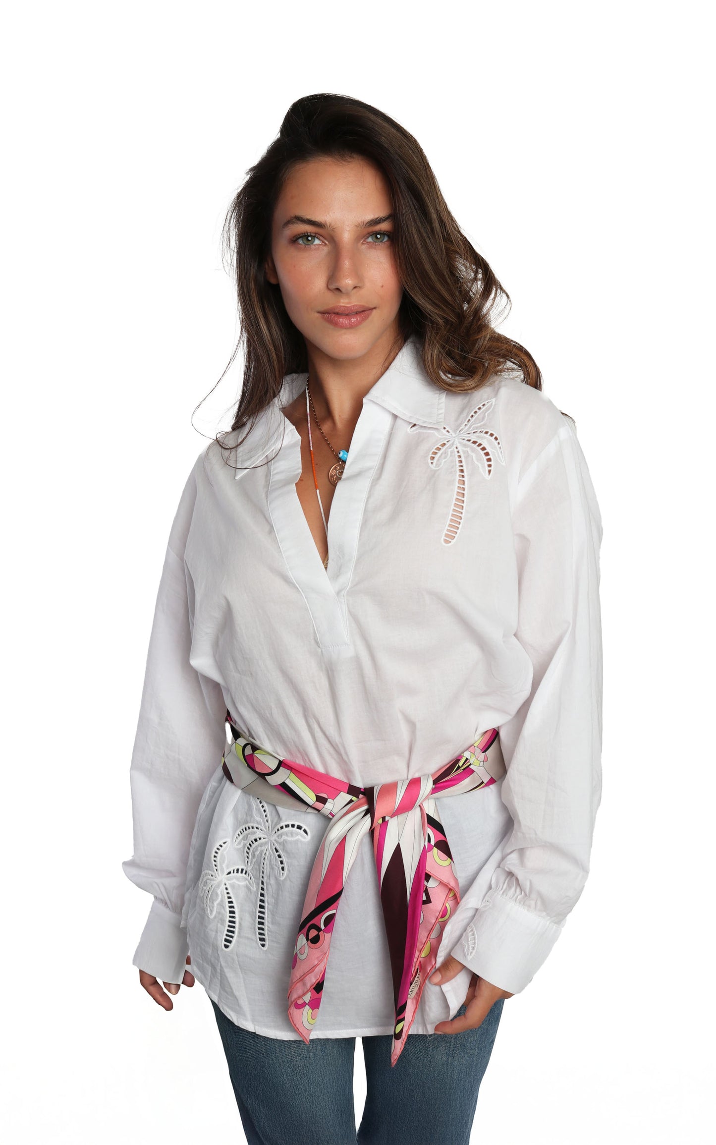 White Bali Tunic - Romi Basha