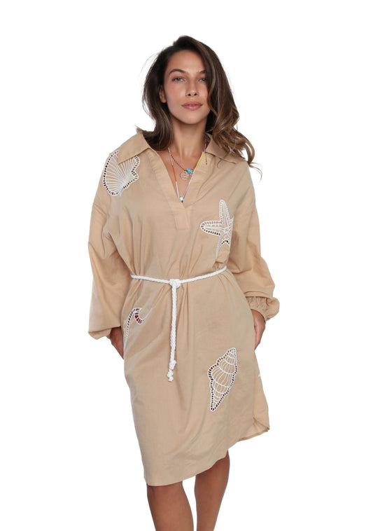 Mocha Sole Mare Dress