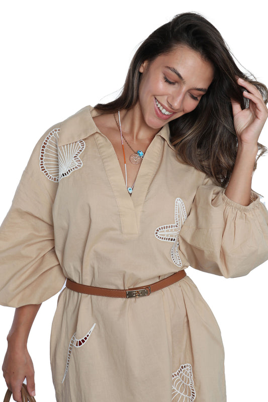 Mocha Sole Mare Dress