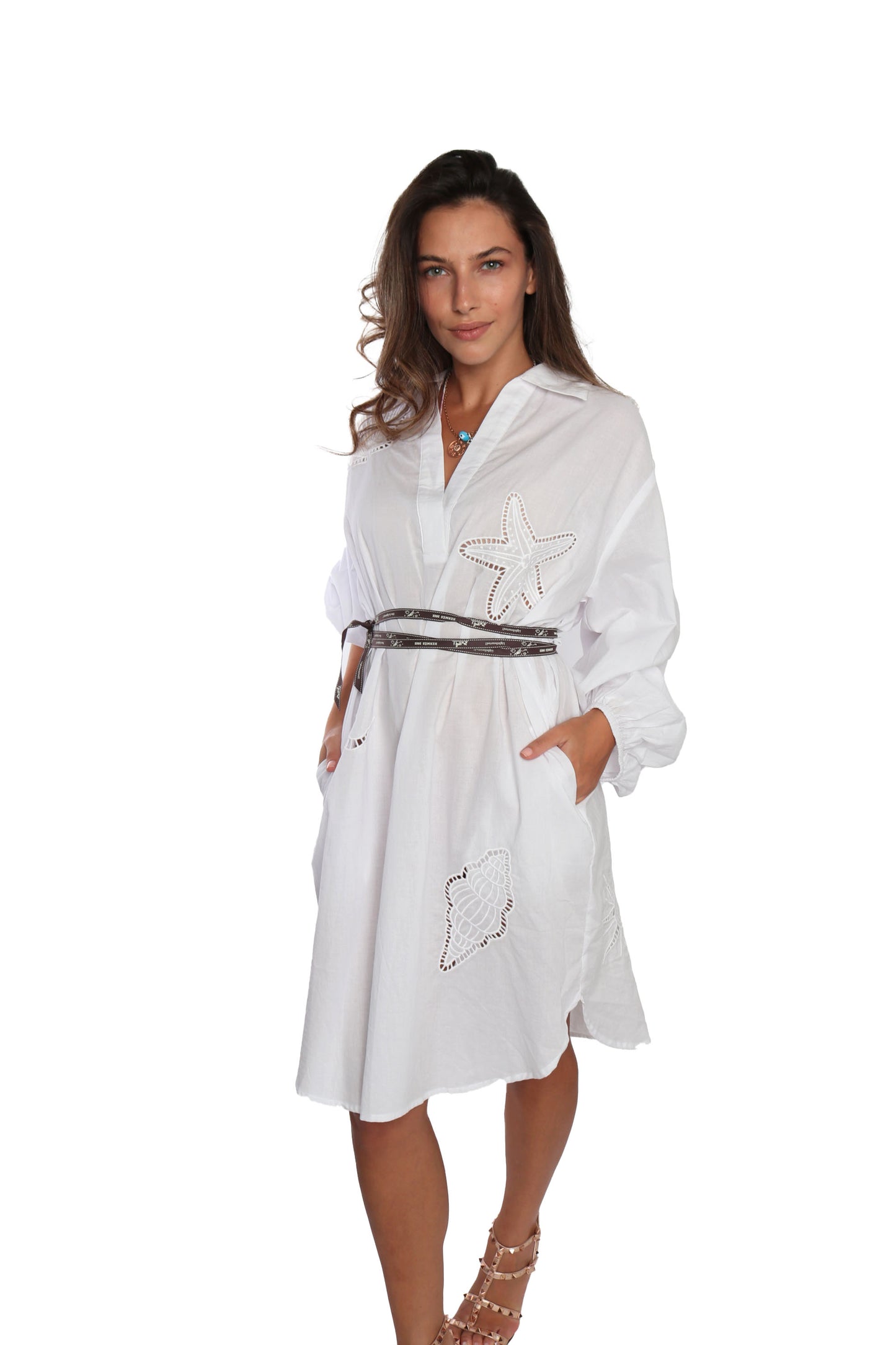 White Sole Mare Dress