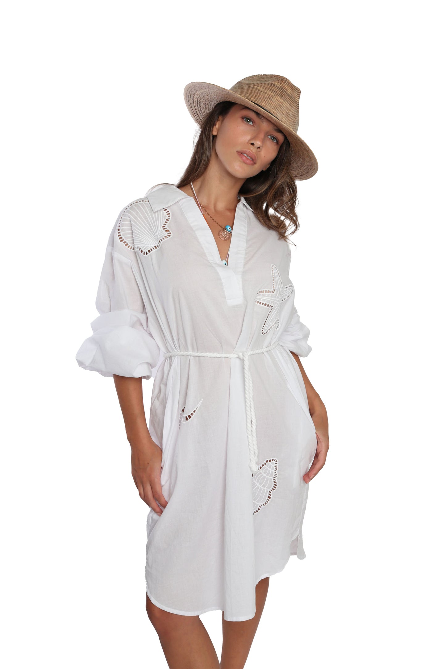 White Sole Mare Dress