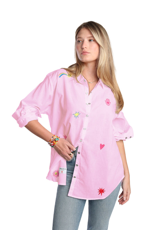 Pink Peony Shirt