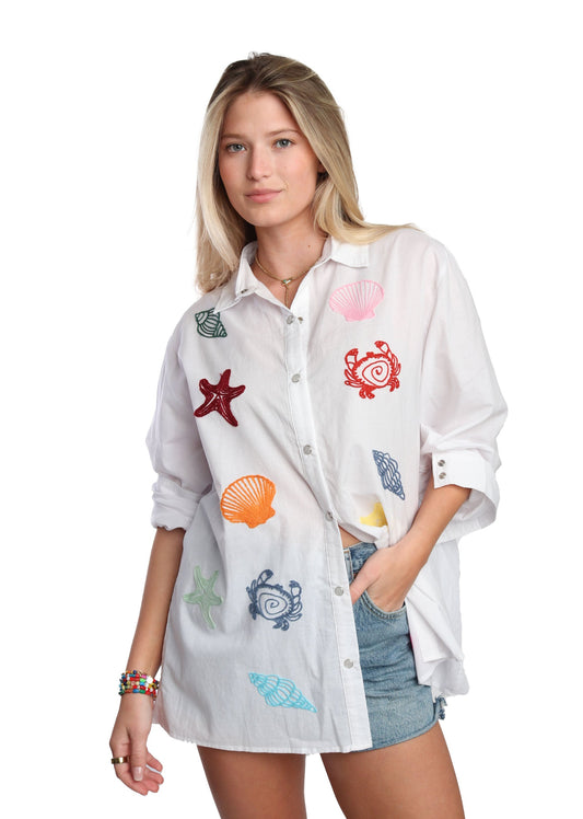 White Roma Shirt