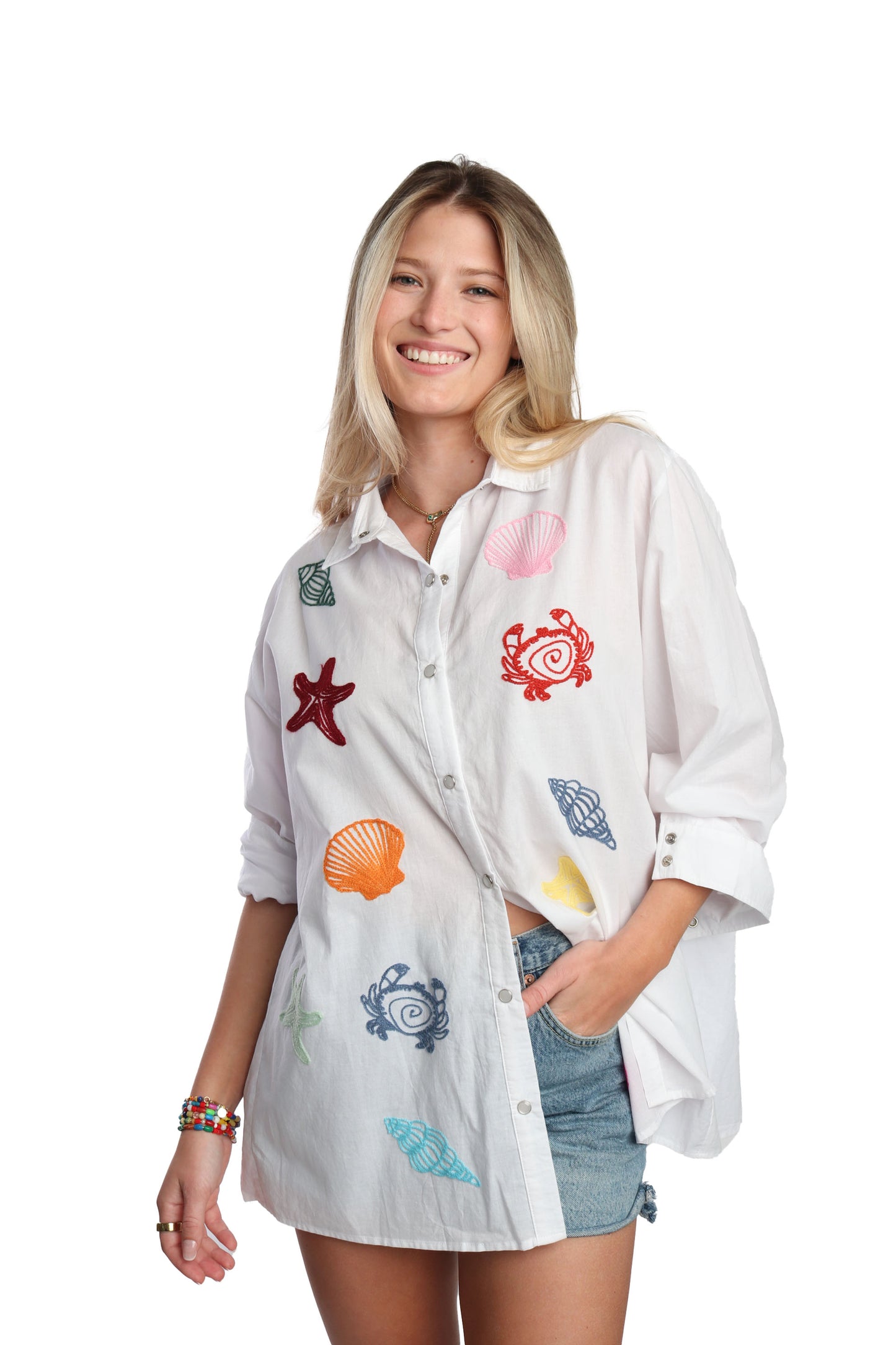 White Roma Shirt