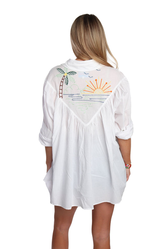 White Roma Shirt