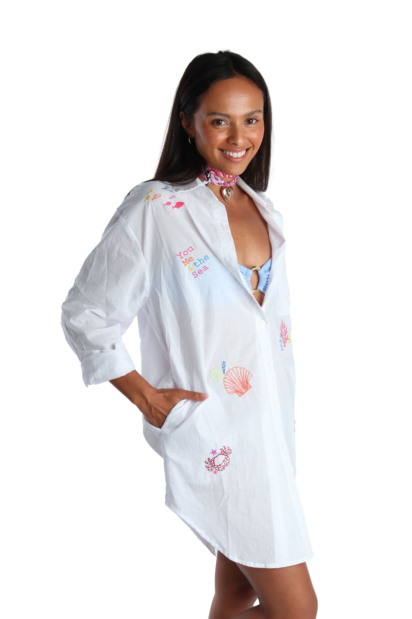 Nautical Shirt Dress