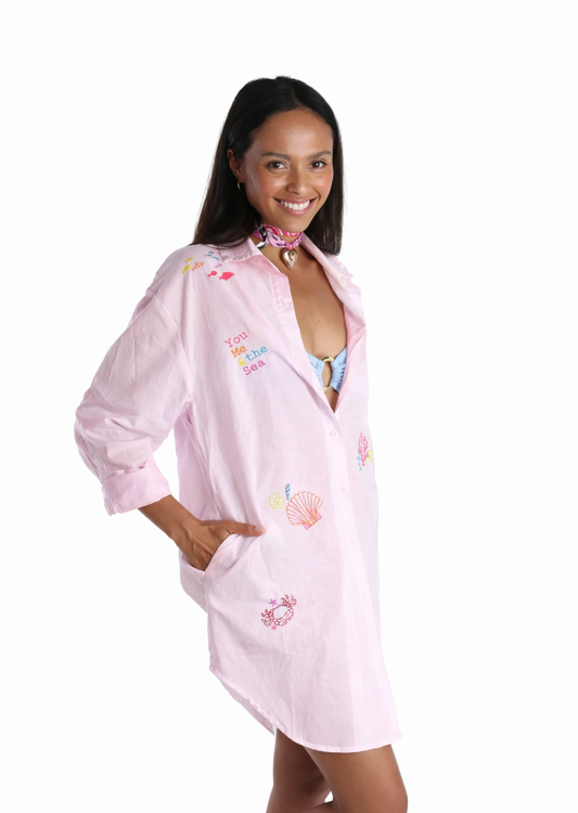 Nautical Shirt Dress