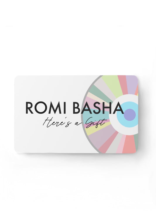 Digital Romi Basha Gift Card - Romi Basha Designs