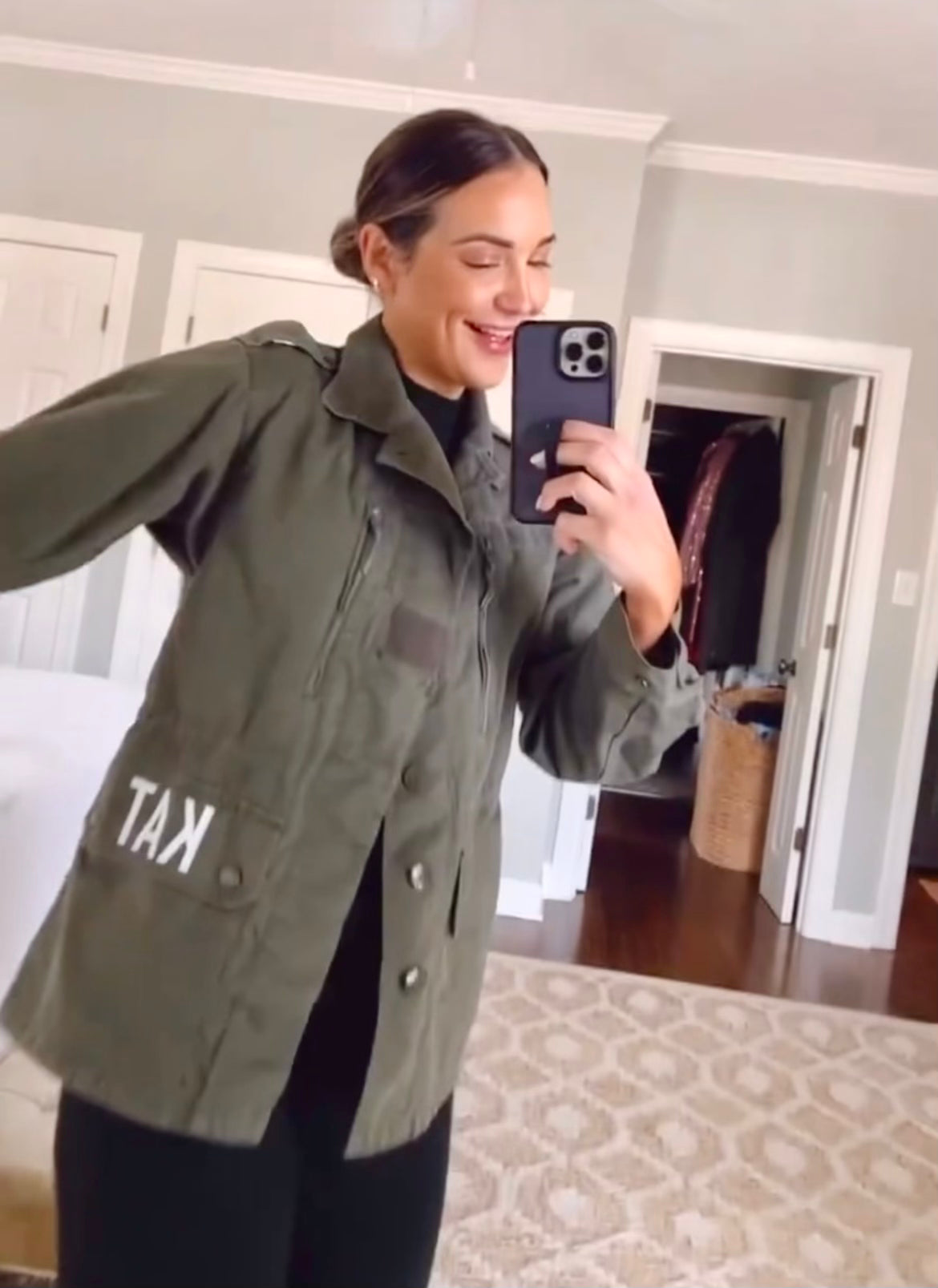 Front & Back Army Jacket