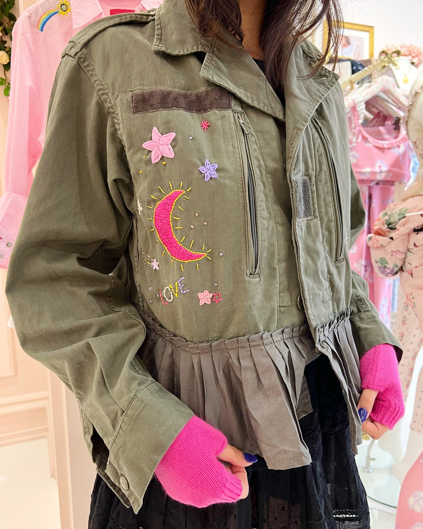 Midnight Vintage Army Jacket