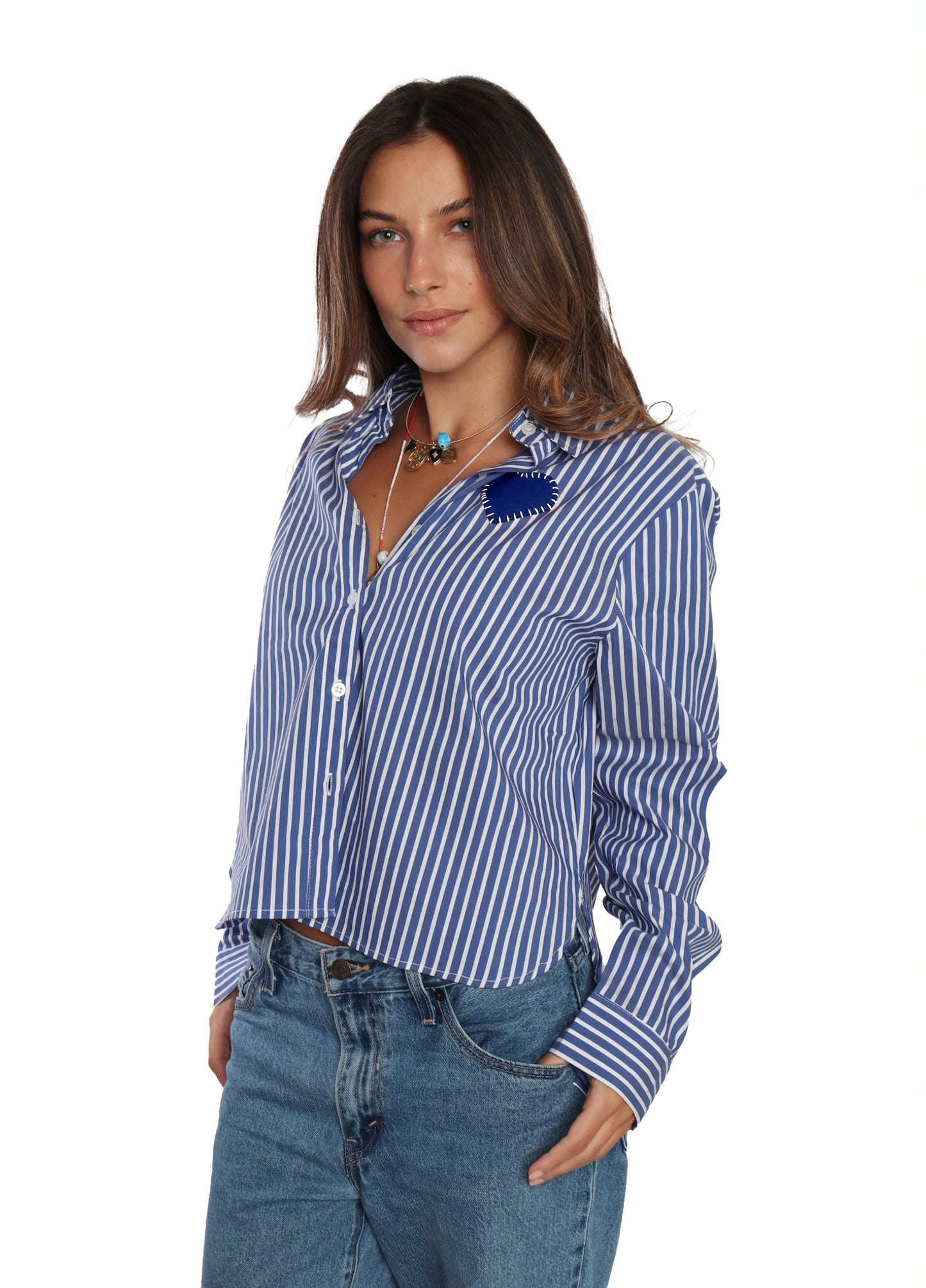 Cropped Lover Shirt - Romi Basha