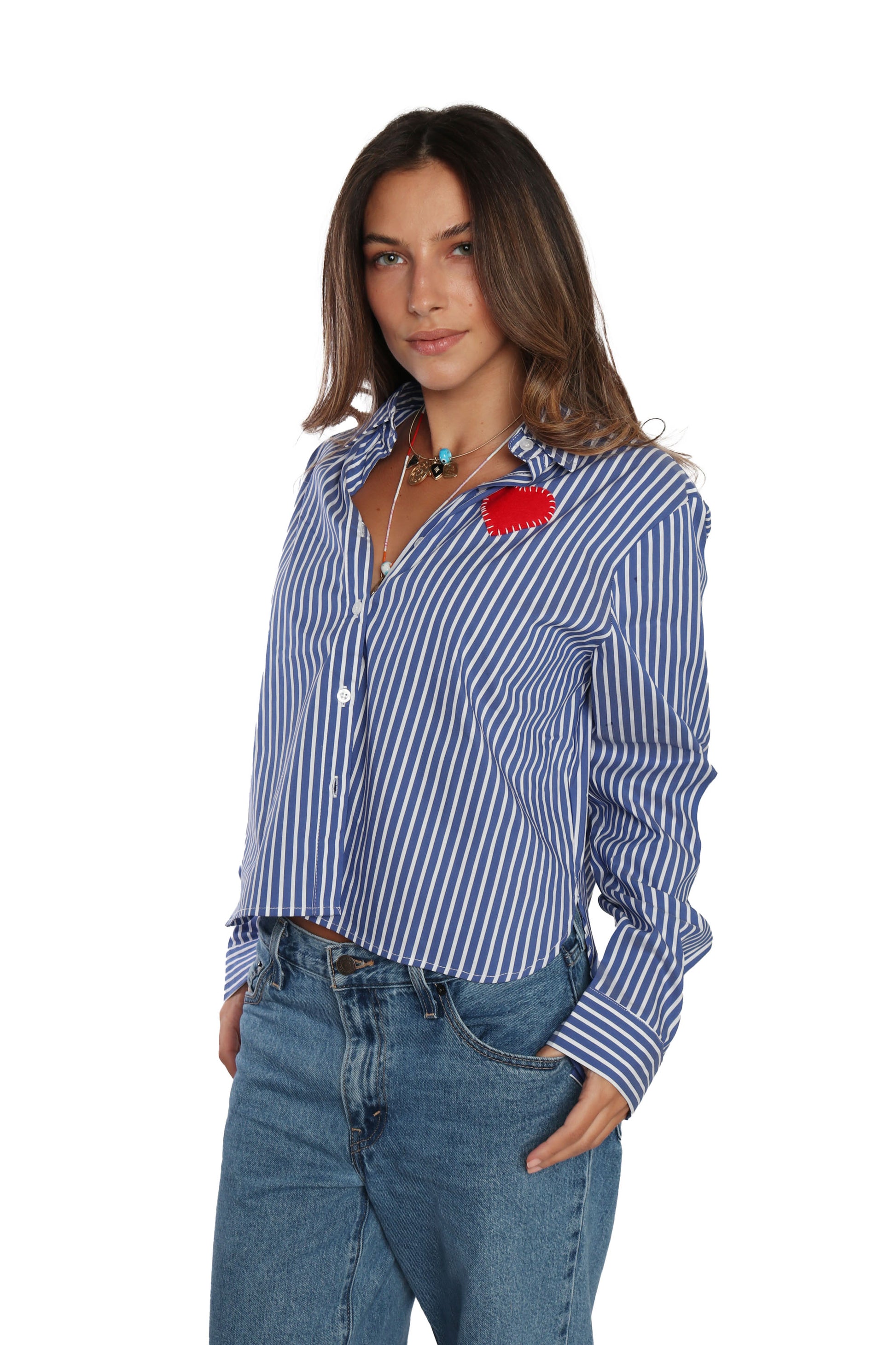 Cropped Lover Shirt - Romi Basha