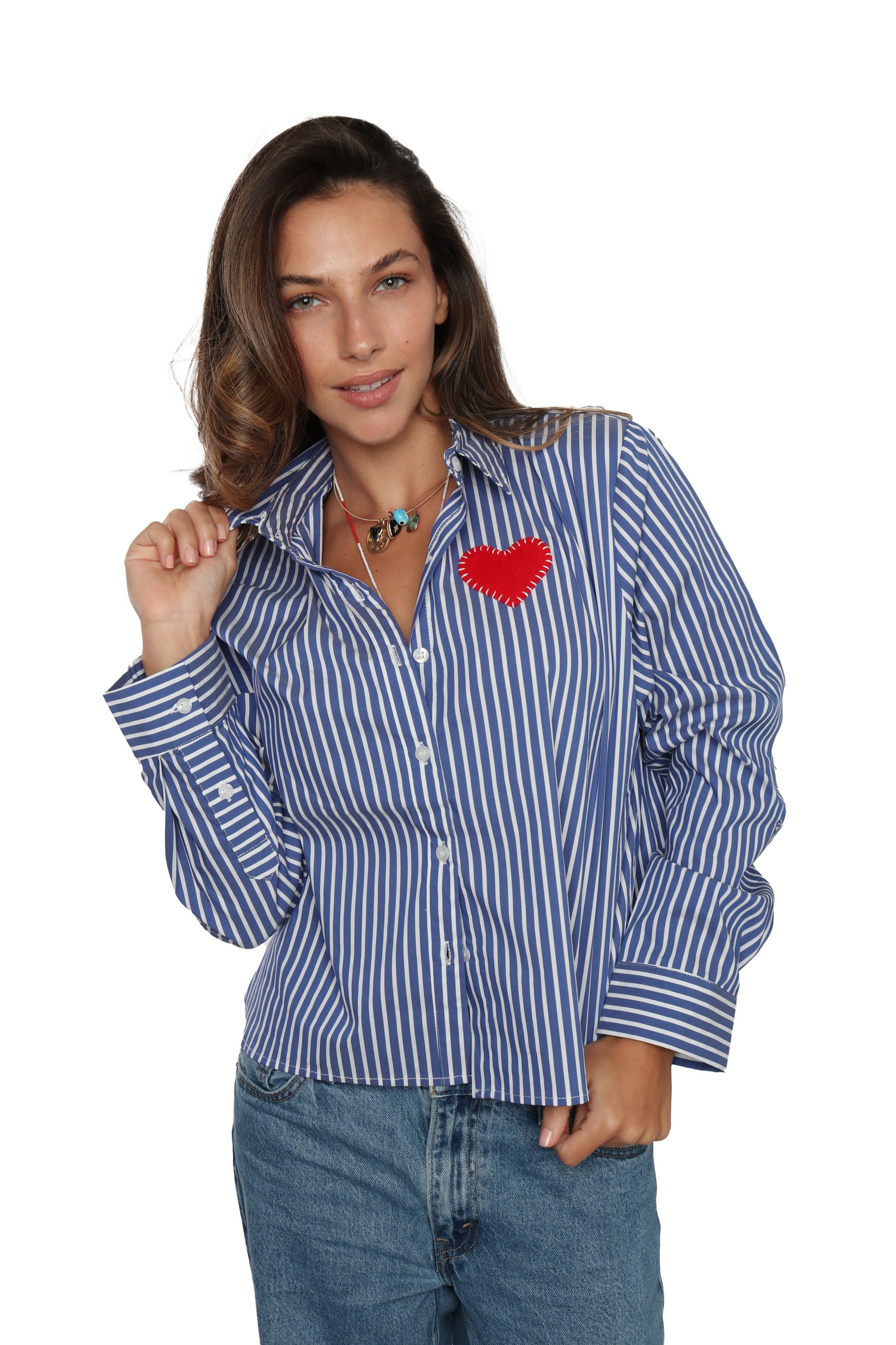 Cropped Lover Shirt - Romi Basha