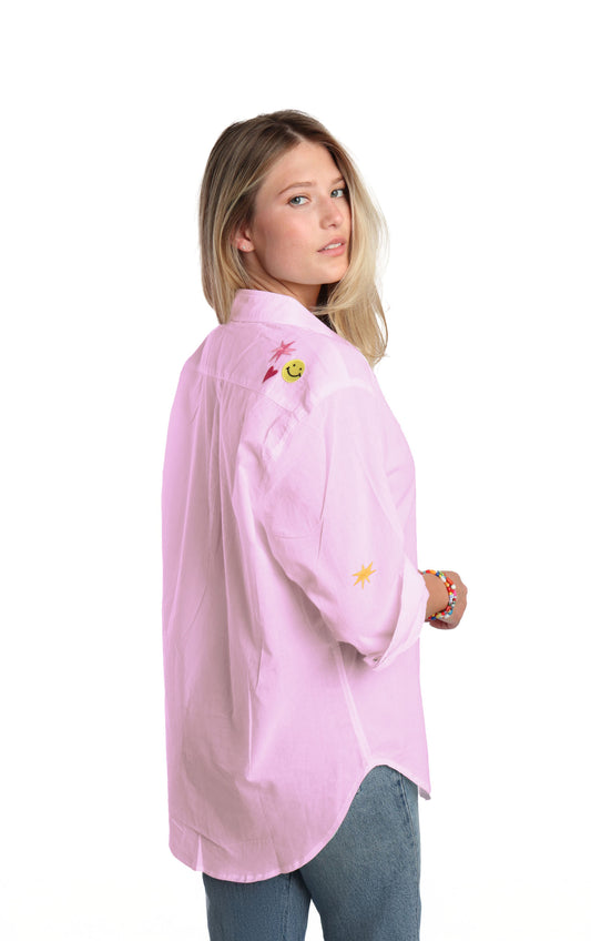 Pink Peony Shirt