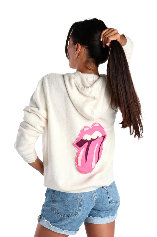 Sticky Fingers Cashmere Hoodie