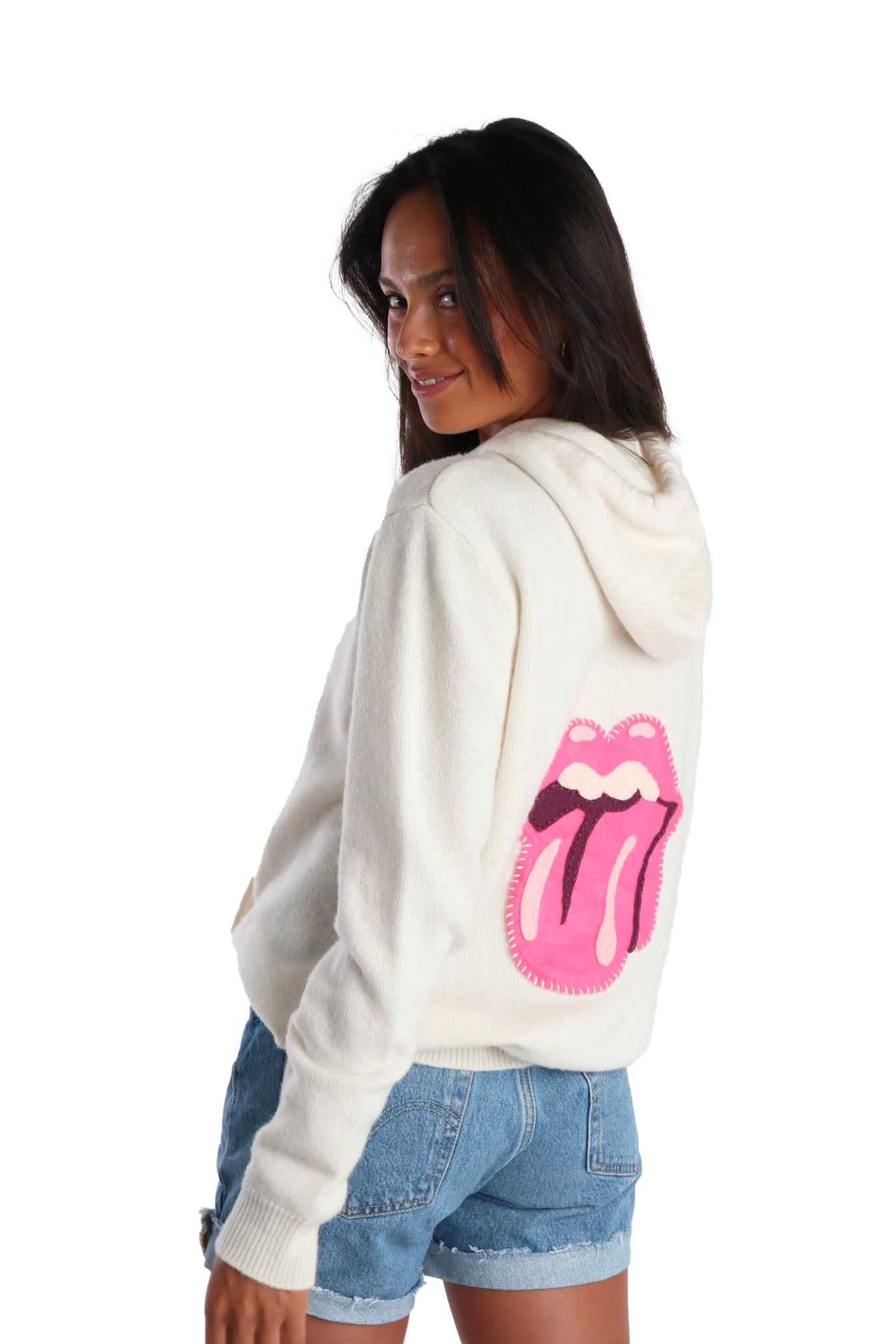 Sticky Fingers Cashmere Hoodie