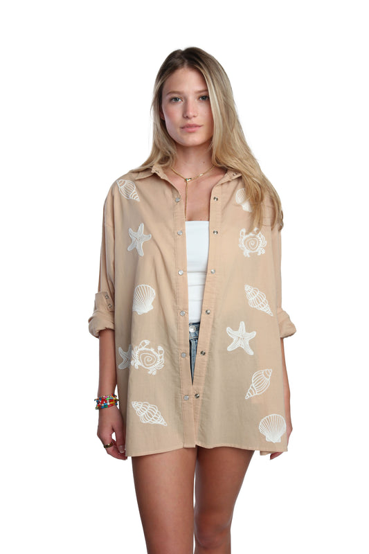Mocha Roma Shirt