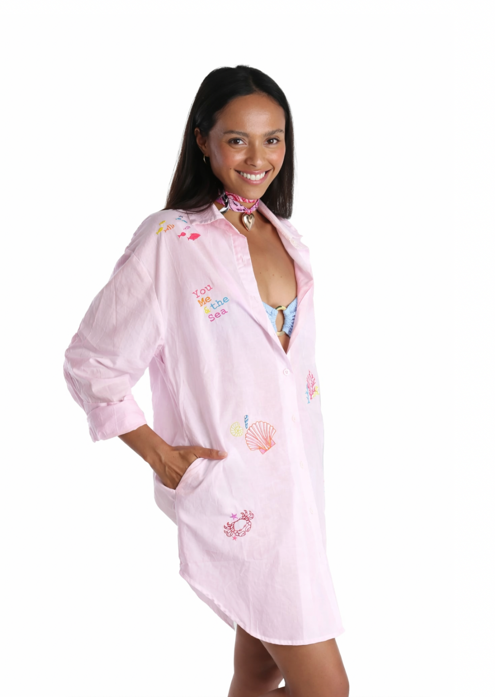 Nautical Shirt Dress