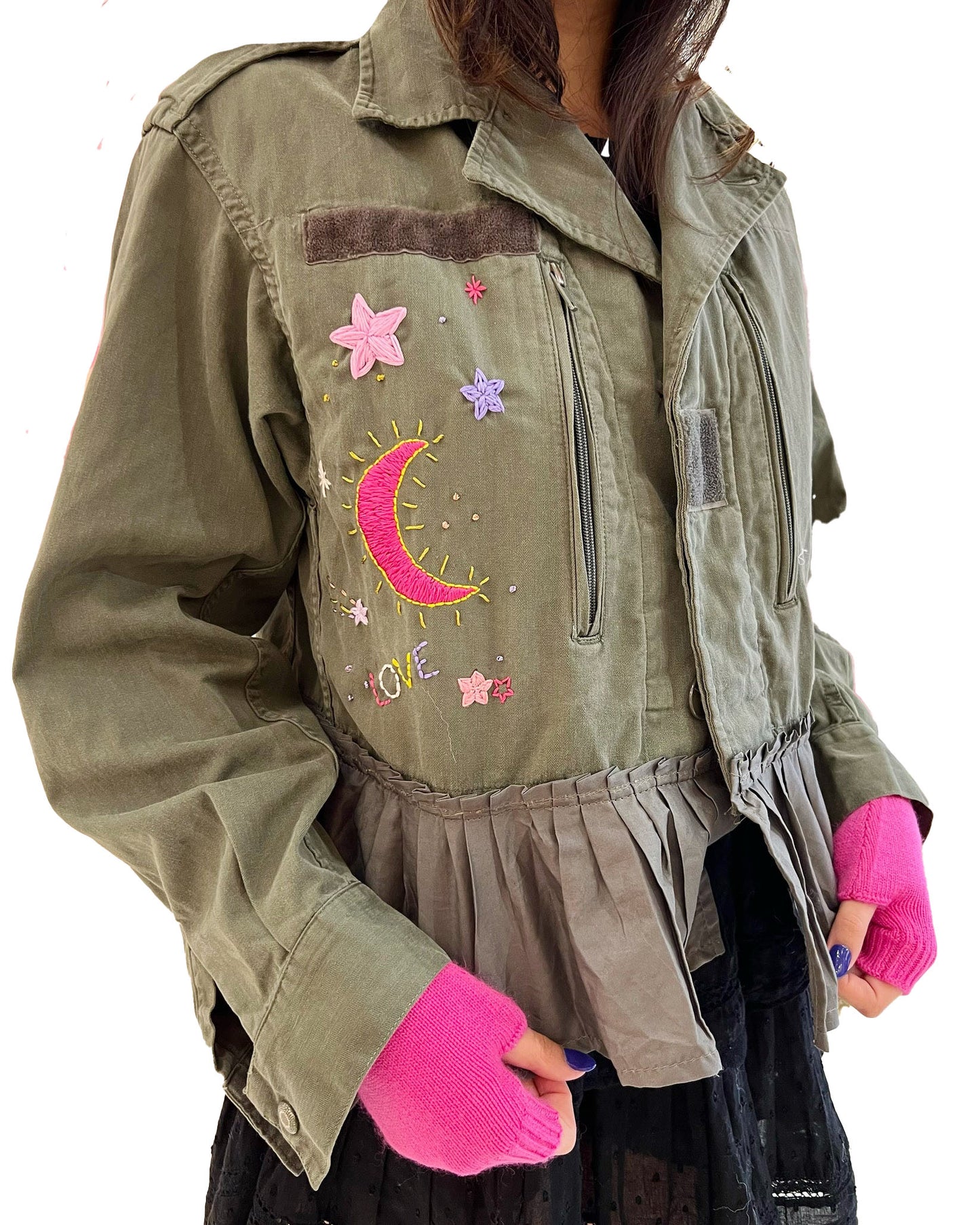 Midnight Vintage Army Jacket